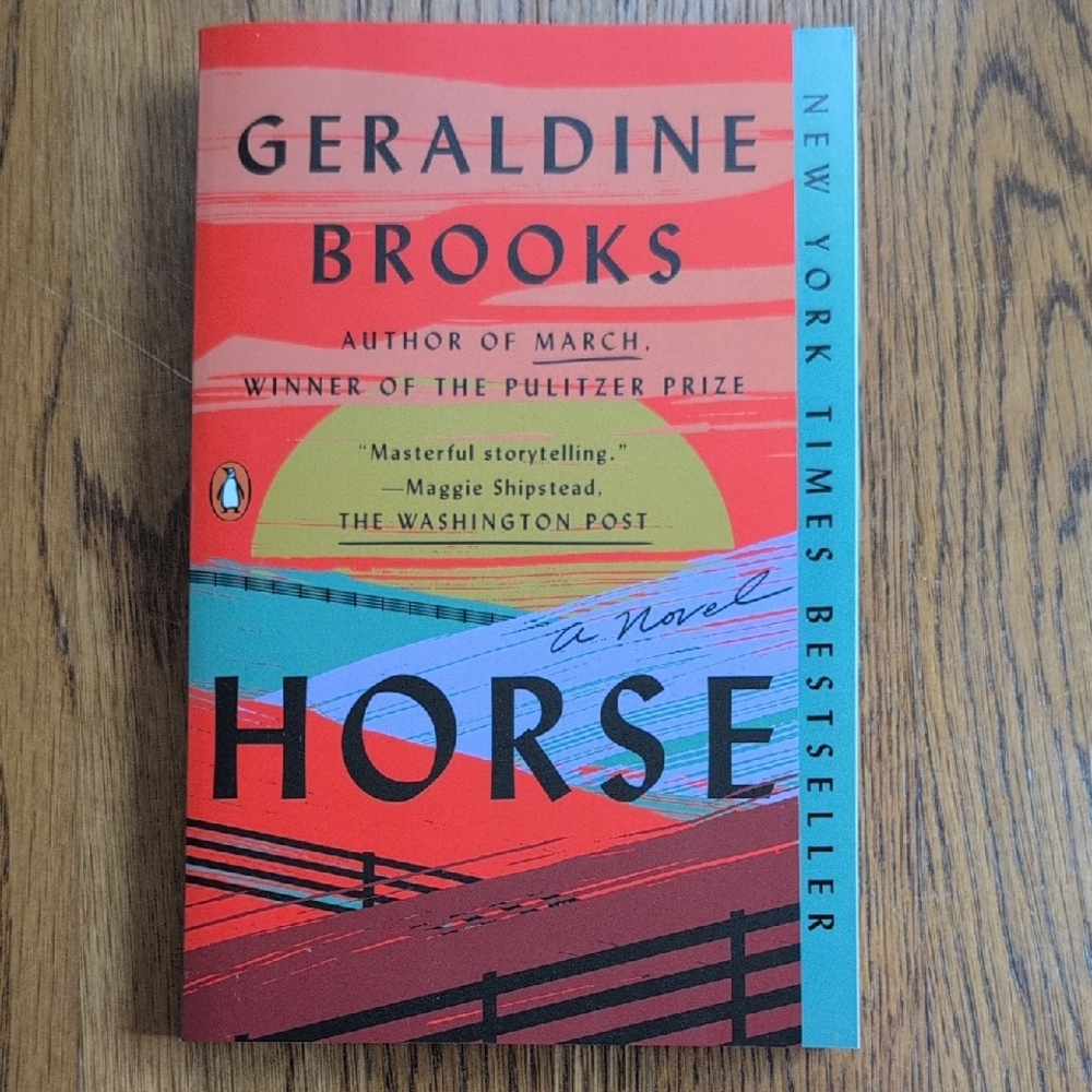 Horse A Novel By Geraldine Brooks Winner Of Pulitzer Prize Paperback Book Ficti